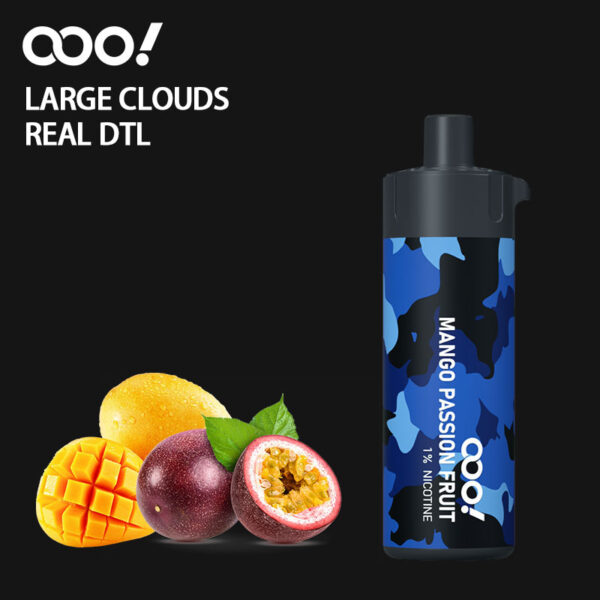 OOO! 12000 Puffs DL/DTL Engangs e-cigaret Disposable Vape POD 20ml